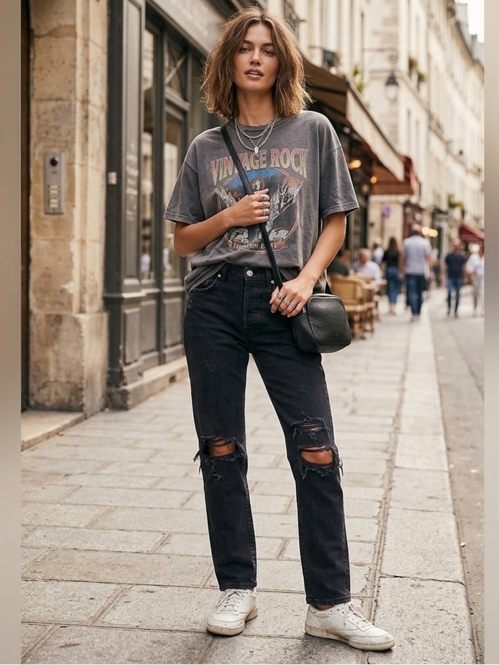We The Free Women’s Black Ripped Jeans